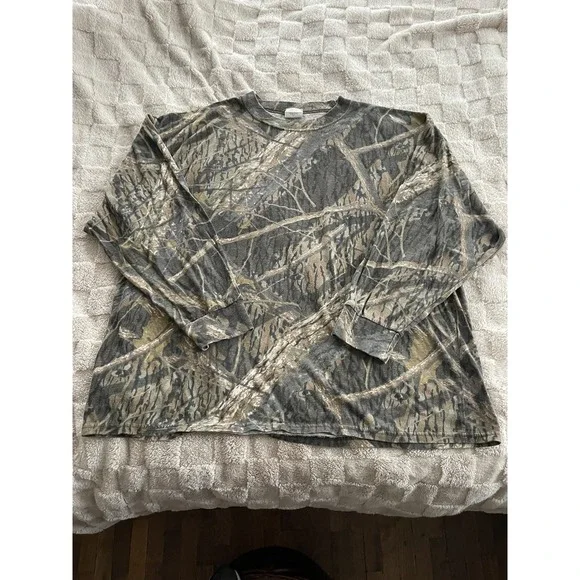 Lot of 3 Hunting Camo T-Shirts Size 2XL Long Sleeve Shadow Branch Pro Gear - Picture 6 of 7